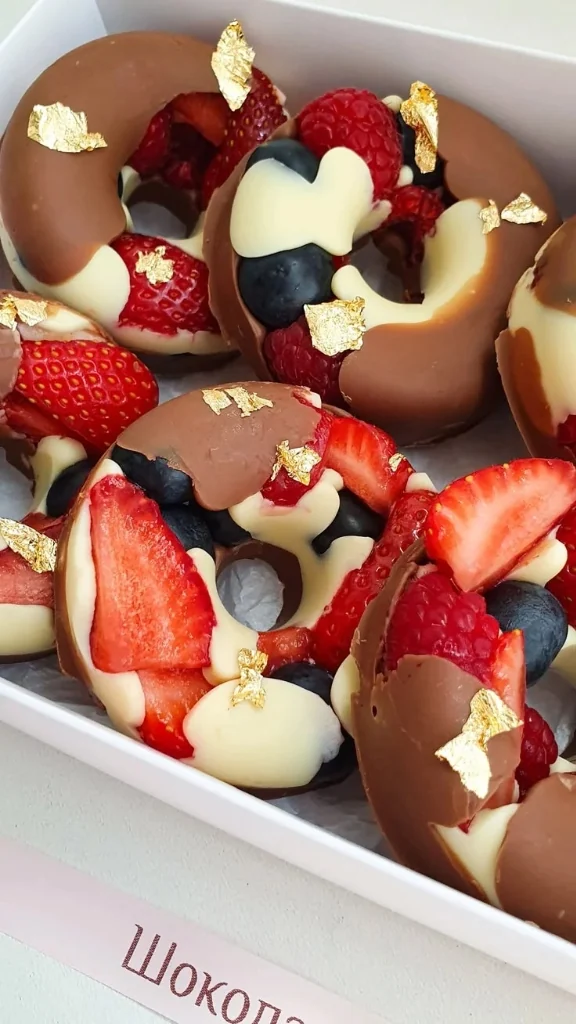 3. Fruit Donut gourmet pronto e brilhante para vender