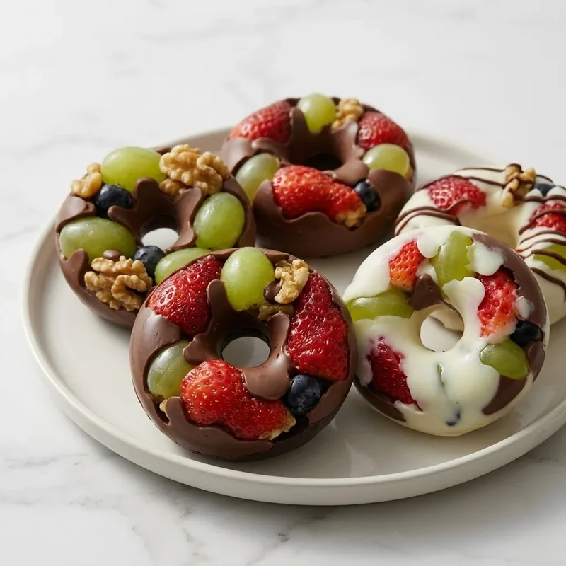Fruit Donuts Gourmet Nuts