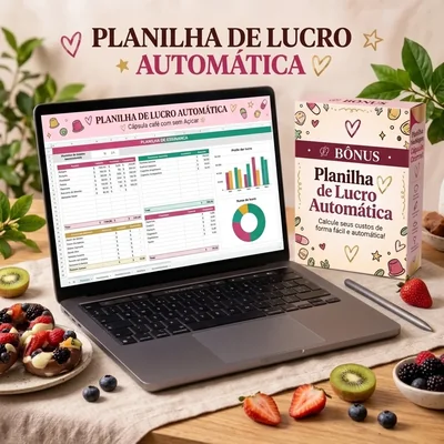 Bônus 3 - Planilha de Lucro Automática por Caixa